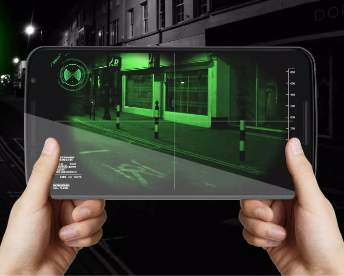 Application de vision nocturne