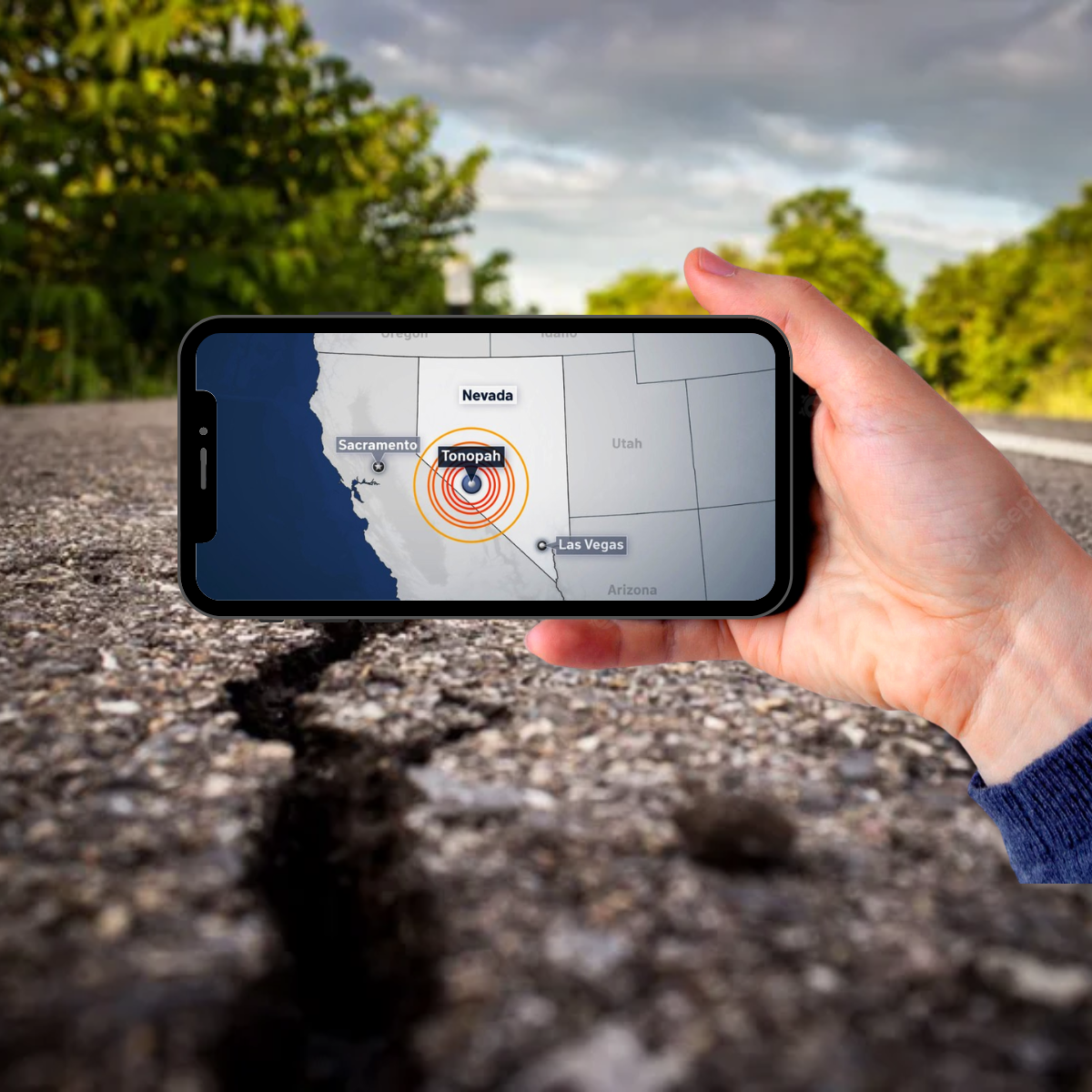 Application d'alerte aux tremblements de terre